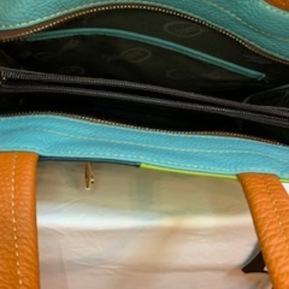 New Ameri Handbag Pastel -Patchwork - image 3